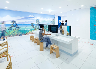 Illustration for article titled Inside Google Japan's Lovely, Bizarre, Hair-Covered Offices